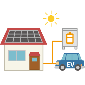 電気自動車の充電スタンドとしての利用
